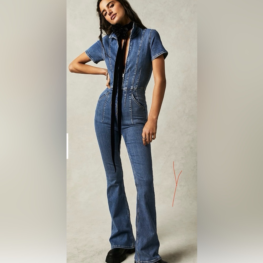 We The Free Jayde Flare Jumpsuit